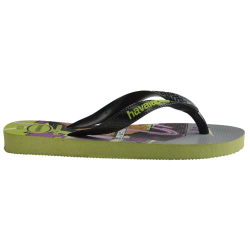 Havaianas Kids Top Minecraft Flip Flops - Kids' Enderman Summer Sandals - Olive, 11-12 Little Kid #TOP4