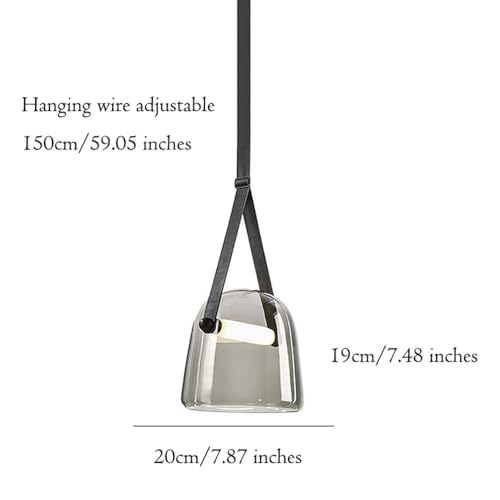 Lampe suspendue de table à manger réglable sans éblouissement - 8