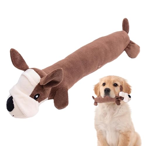 Hundespielzeug Plüsch Welpen Spielzeug Weich und Hundespielzeug mit Ton für kleine, mittlere und große Hunde