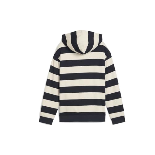 PUMA Kids Boys Super Graphic Striped Hoodie Athletic Outerwear Casual - White2