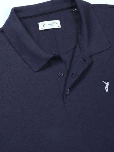 Image of Thomas Scott Men's | Solid | Full Sleeve | Regular Fit | Cotton Blend | Polo Collar | Casual Tshirt