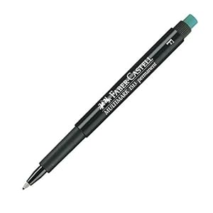 Faber-Castell 151399 – Marker Multimark F, permanent, zwart, 1 stuk