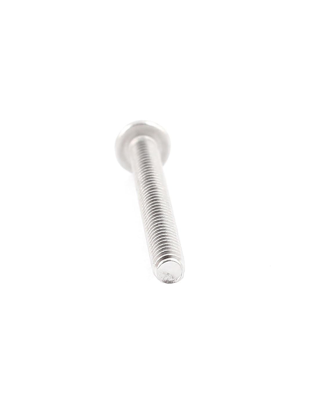 MACHSWON M3x35mm Machine Screws Pan Phillips Cross Head Screw 304 Stainless Steel Round Head Cross Screw Fasteners Bolts 30Pcs - Image 4