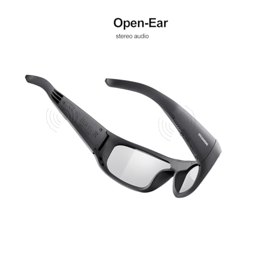 Image of OhO sunshine Bluetooth Audio Sunglasses, Lightweight Open Ear Sport Glasses, 10H Playtime,Water Resistant with Voice Control