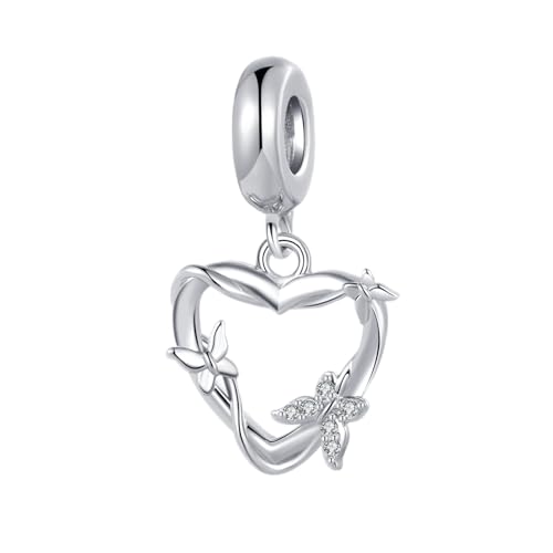 Charm de mariposa en cobre sin piedras preciosas para pulsera mujer