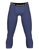 Bucwild Sports 3/4 Boys Youth Compression Pants Tights Leggings for Basketball Football Cycling...