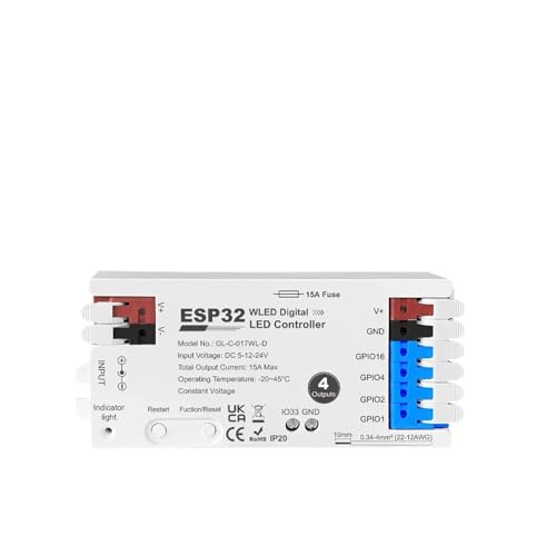 Variateur LED ESP32 WLED idéal pour ambiance cinéma salon