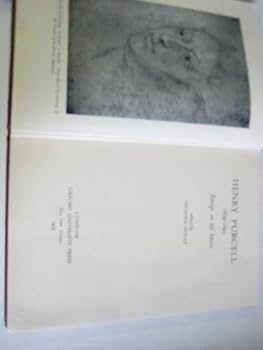 Hardcover Henry Purcell, 1659-1695 Essays on His Music Book