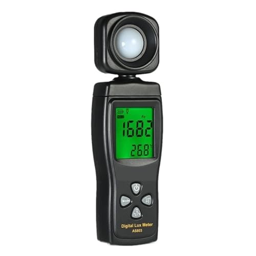 Luxmètre Numérique Lux/Fc, Photomètre, Photographie, Illuminomètre Intégré, Testeur Environnemental, Outil Spectromètre