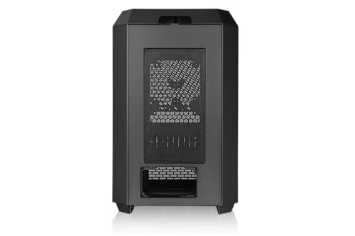 Image of Thermaltake Tower 300 Black Micro-ATX Case; 2x140mm CT Fan Included; Support Up to 420mm Radiator; Optional Chassis Stand Kit Allows Horizontal Display; CA-1Y4-00S1WN-00; 3 Year Warranty