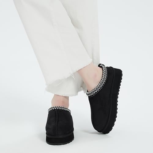 Forfoot Slippers for Women, House Slippers Snow Boots for Women Platform Boots Slipper Ankle Boots