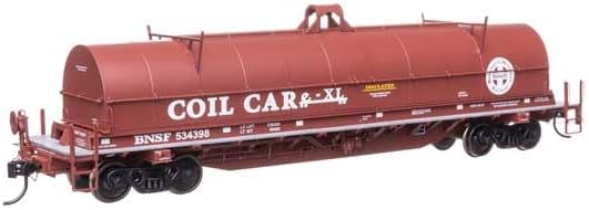 Walthers Proto 920-105702 HO Scale 52' NSC Type II Coil Car - Ready to Run - BNSF #534398