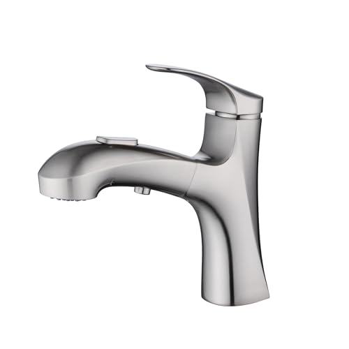 Grifo de lavabo extraíble elimina la dificultad de limpiar el lavamanos con 3 modos de agua