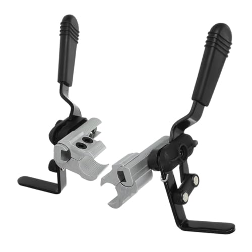 VALICLUD 2 Piezas freno de freno de bloqueo de freno manual de accesorios médicos para sillas de ruedas aleación de aluminio
