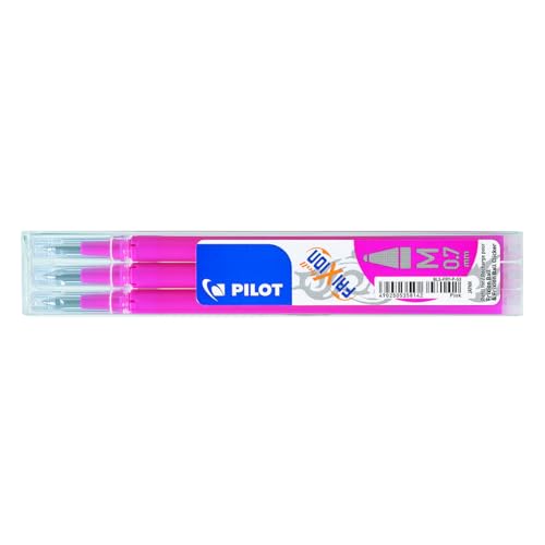 Pilot Refills for Frixion Rollerball 0.7 mm (Pack of 3) - Pink 075300309