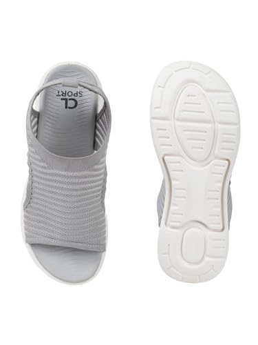 Image of Carlton London Women's Knitted Slip-On Wedge Sandals
