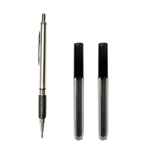 Mechanical Pencil Set 0.3 0.5 0.7 0.9 1.3 2.0mm Metal