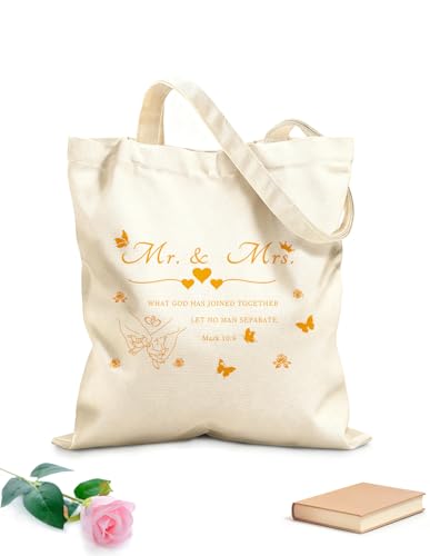 XIARON Bolsos de calicó para mujer Señor y señora. Tela de 340g/m² de grosor Se usa como neceser L Amarillo mostaza