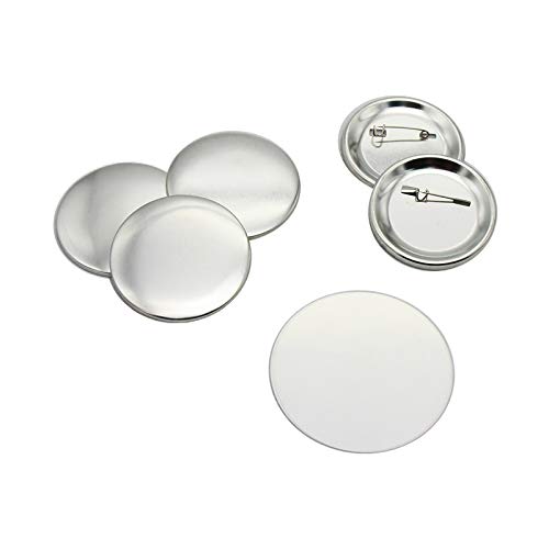 ChiButtons 58mm Metal Pin Badge Round [Metric System] (300 Sets)