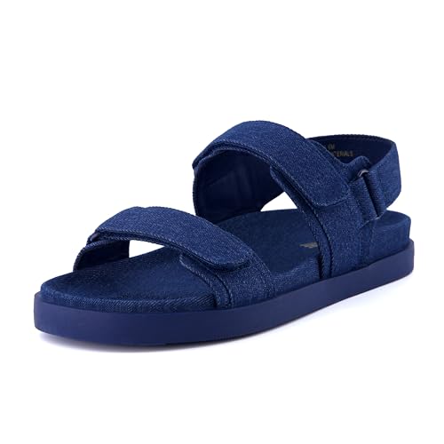 CUSHIONAIRE Women's Extra footbed sandal with +Comfort, Wide Widths Available