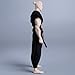 Meetoget 1/12 Scale Male Figure Doll Kungfu Fight Clothes for 6 inch Action Figure Judo PM002US,Black