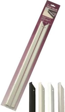 Vance 20-3/4 Inch Long White Counter Trim Kit | 2 Pack | Heat Resistant | Oven Gap Filler | Seals Gaps Between Counter and Stovetop | Easy to Clean