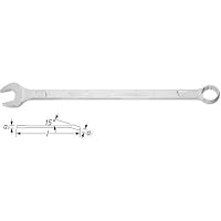 Hazet Ring-Maulschlüssel, extralang, schlanke Bauform 600LG-32, SW 32 – Ansicht 3