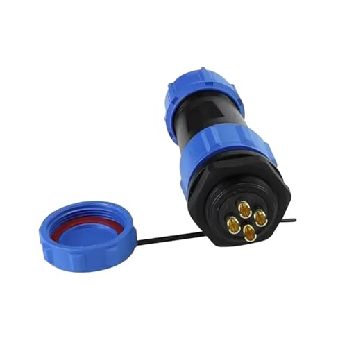 5MNG0Y8 Waterproof Connector IP68 led Strip Connector Plugs and sockets SP17 Male&Female Electrical Wire Connector 2/3/4/5/7/9/10 pin(3P)