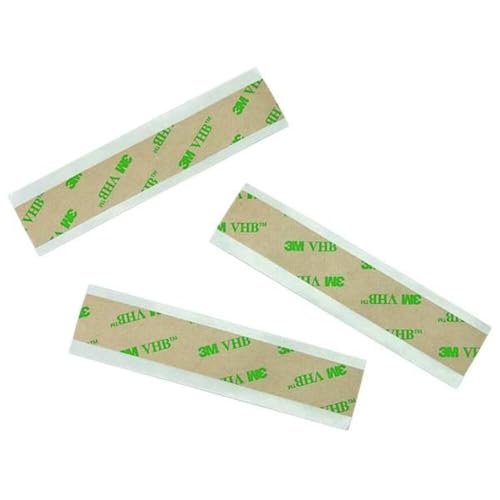 Image of 3M F9460PC Adhesive Transfer Tape 0.75 inch x 4 inch Rectangles (Pack of 100)