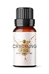 Crackling Fire Fragrance Oil 10ml - for Aromatherapy Wax Melt, Reed Diffuser, Candle Making, Home Made Soap, Bath Bomb, Potpourri, Slime, Oil Burner