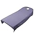Produktbild Bettlaken, für Kosmetiksalon, Spa, Massage, Behandlung, Betttisch, Bettlaken mit Loch (9 Farben) (80 cm x 190 cm, #1)