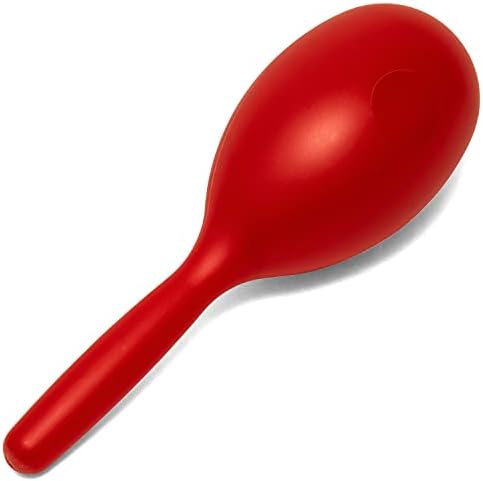 TIGER MAR49-RD Full Size Plastic Maracas - Red - One Pair