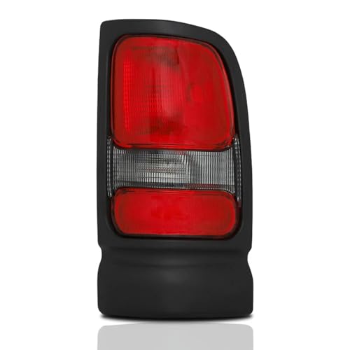 HZTKXADV Tail Light Cover Rear Lamp Housing Brake Light Without Bulbs for Dodge Ram 1500 1994-2001 for Ram 2500 3500 1994-2002