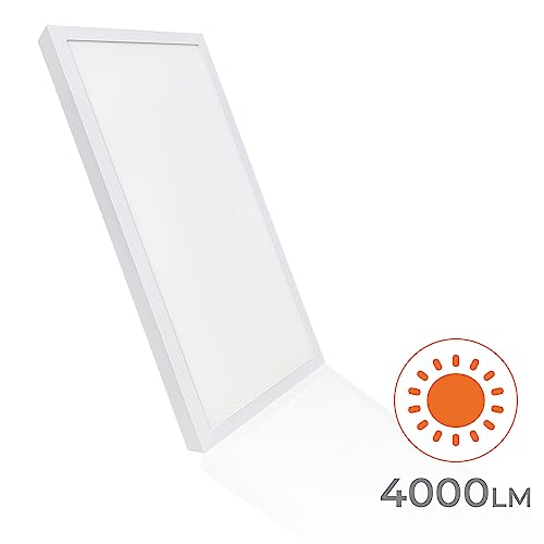 Panneau LED surface 60x30cm pour illuminer le bureau et la cuisine avec le sélecteur CCT - 5