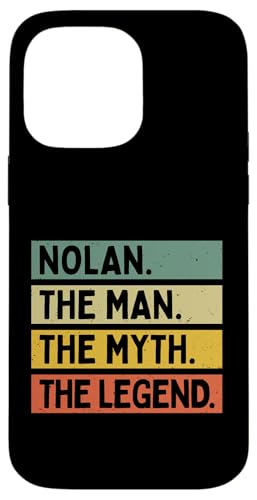 Nolan The Man The Myth The Legend�������Ȗ��� �X�}�z�P�[�X iPhone 14 Pro Max �p