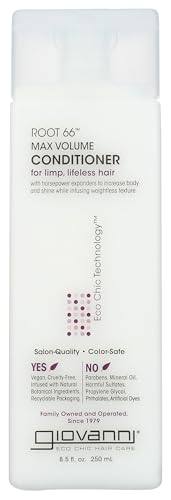 Giovanni Giovanni, Root 66 Max Volume Conditioner, 8.5 Fl Oz (250 Ml) , 250 Milliliters