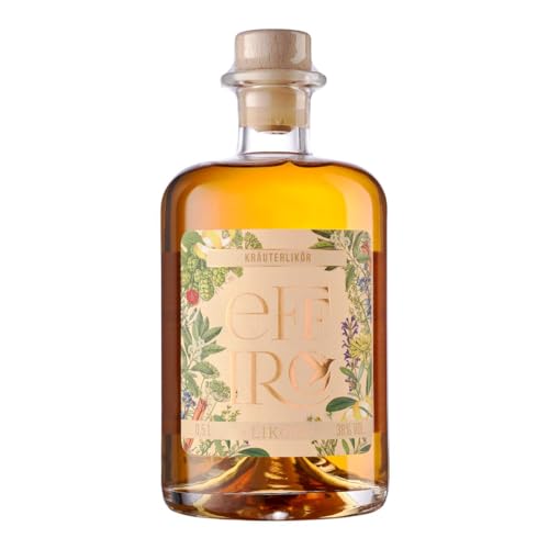 Effiro Kräuterlikör - Edler Digestif aus erlesenen Kräutern - Hochwertig und einzigartig (1 x 0,5 l)