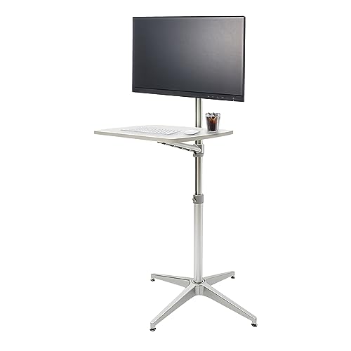 Soporte de piso para computadora portátil ideal para trabajar desde el sofá 2