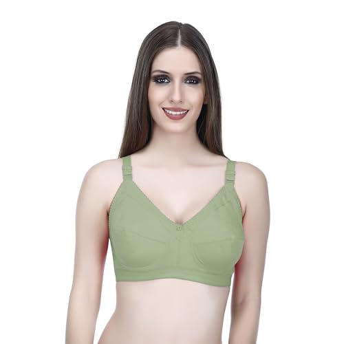 Image of Elina Women's Hosiery Non-Padded Wire Free Regular Bra