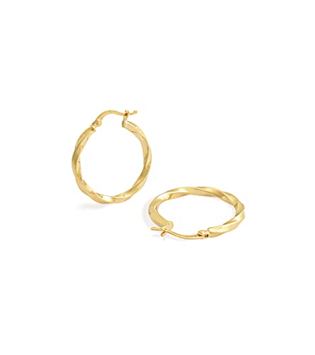 Jewelry Atelier Gold Filled Hoop Earrings Collection - 14K Solid