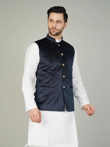 Image of WINTAGE Men's Velvet Maroon Waistcoat
