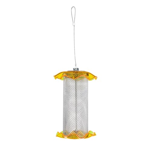 Birds Choice FF116A 1 Quart Yellow Nyjer Forever Feeder, Mesh