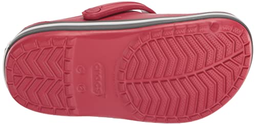 Image of Crocs Kids' Crocband Rainbow Band Clog, Pepper, 13 Little Kid