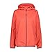 CMP, Hooded Polyester Rain Jacket , RED KISS, D42