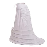 GRACEART Women's Victorian Crinoline Hoop Bustle Cage Pannier (Style-05)
