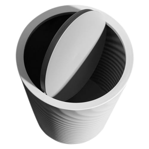 Caneca de basura Mobestech con tapa abatible miniatura 1