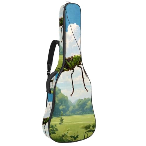 Sac pour guitare acoustique imperméable 42.9x16.9x4.7 in avec plusieurs poches