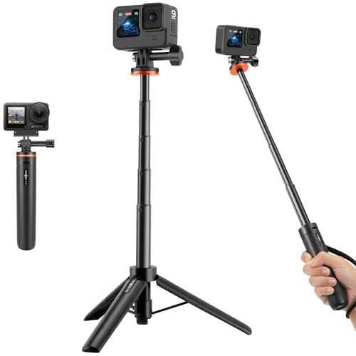 20'/51cm Selfie Stick Tripod for GoPro Hero 13/12/11/10/9/8/Max...