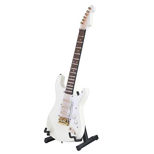 Oumefar Modèle de Guitare Miniature modèle de Guitare en Bois Instrument de Musique de Maison de poupée Petits Ornements… - Les Beatles, Paul McCartney, John Lennon, RIngo Starr, George Harrison Oumefar Modèle de Guitare Miniature modèle de Guitare en Bois Instrument de Musique de Maison de poupée Petits Ornements… – Image 3
