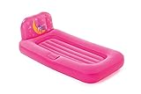 Bestway Fisher-Price Dream Glimmers Comfort Kids Airbed, Pink | Projects Stars & Night-Light onto Ceiling | Great for Toddlers Ages 2-4